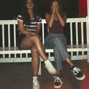 Brandy Melville checkered pants